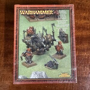 Warhammer Fantasy Dwarfs Malakai Makaisson's Goblin Hewer Metal OOP 2004 Unused